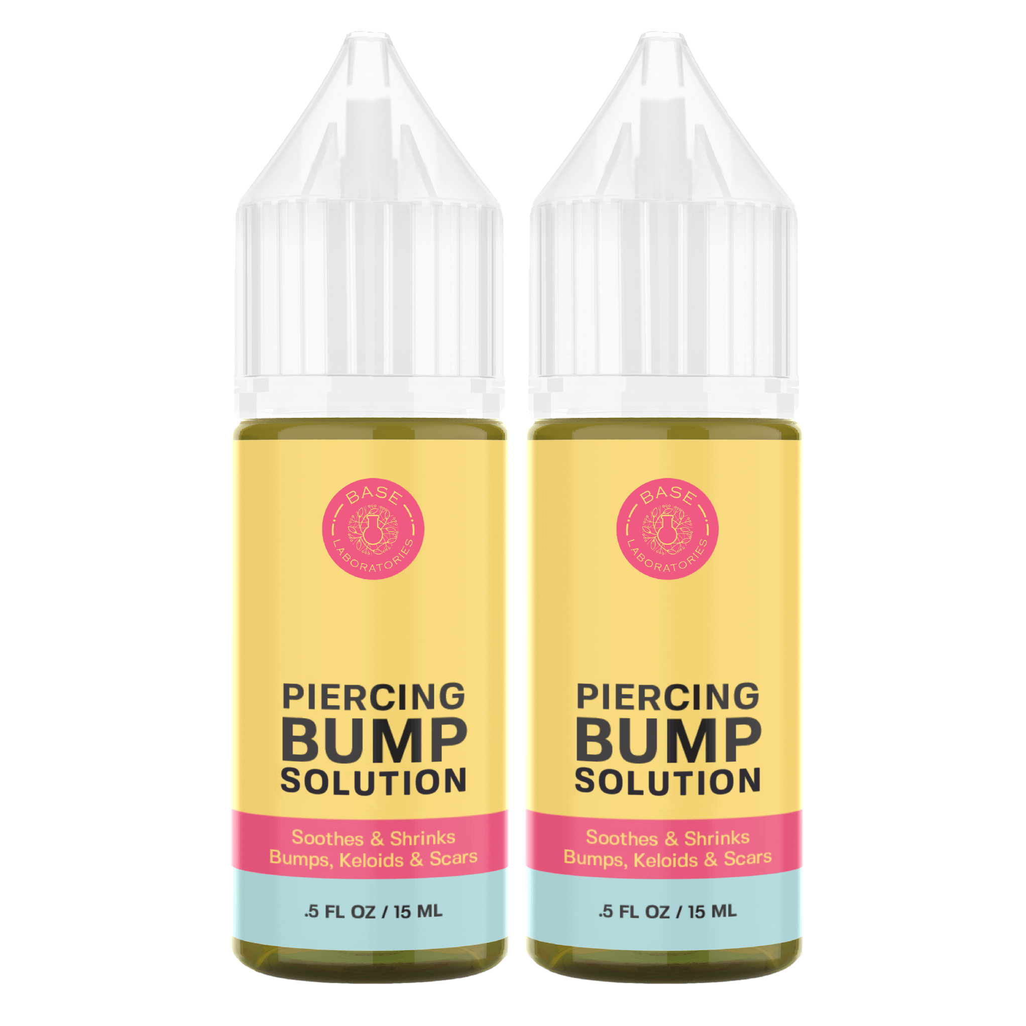 2 Pack - Piercing Bump Treatment - Bump, Keloid & Scar Relief Oil Topical baselaboratories