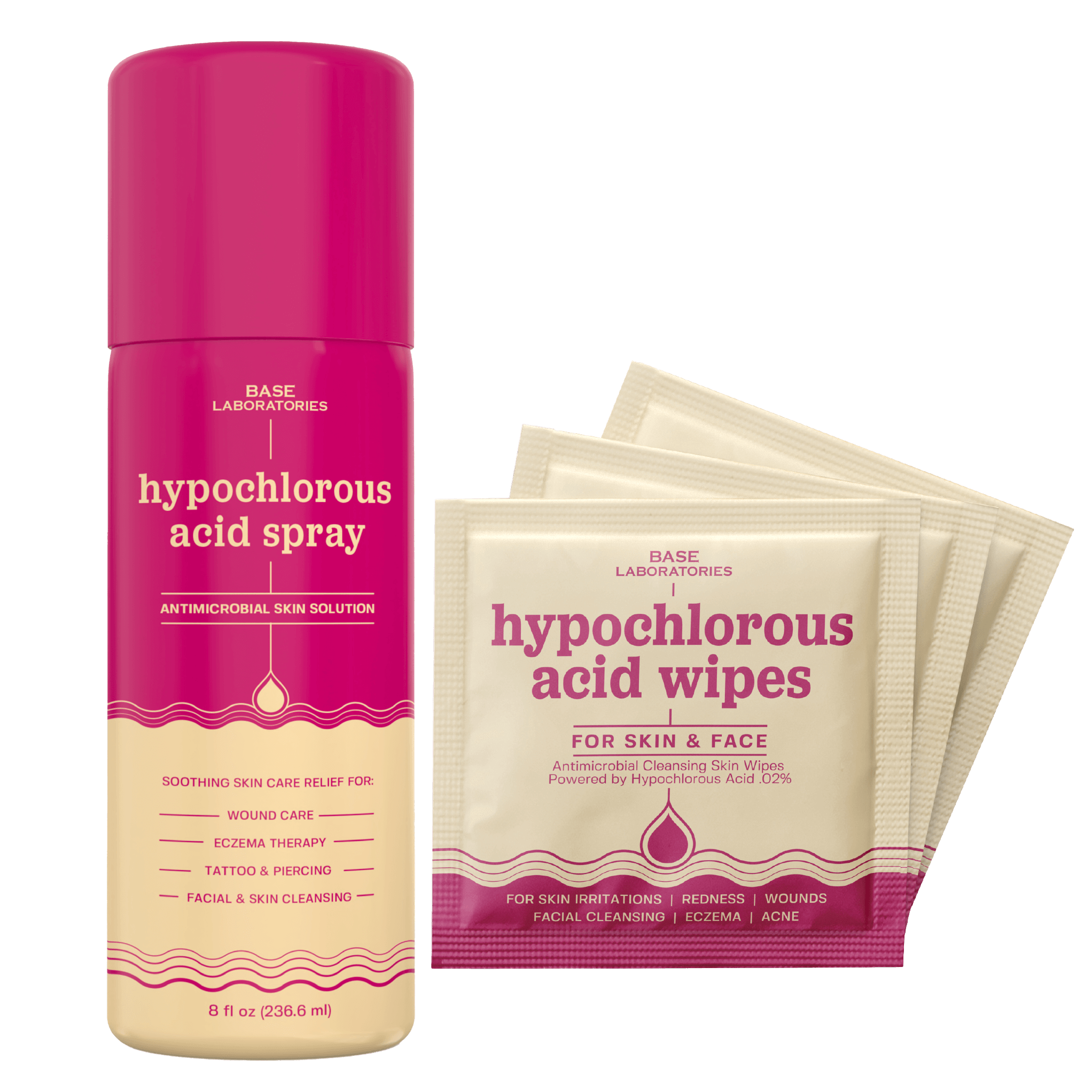 HOCL Skin Healing Duo Bundle Base Laboratories