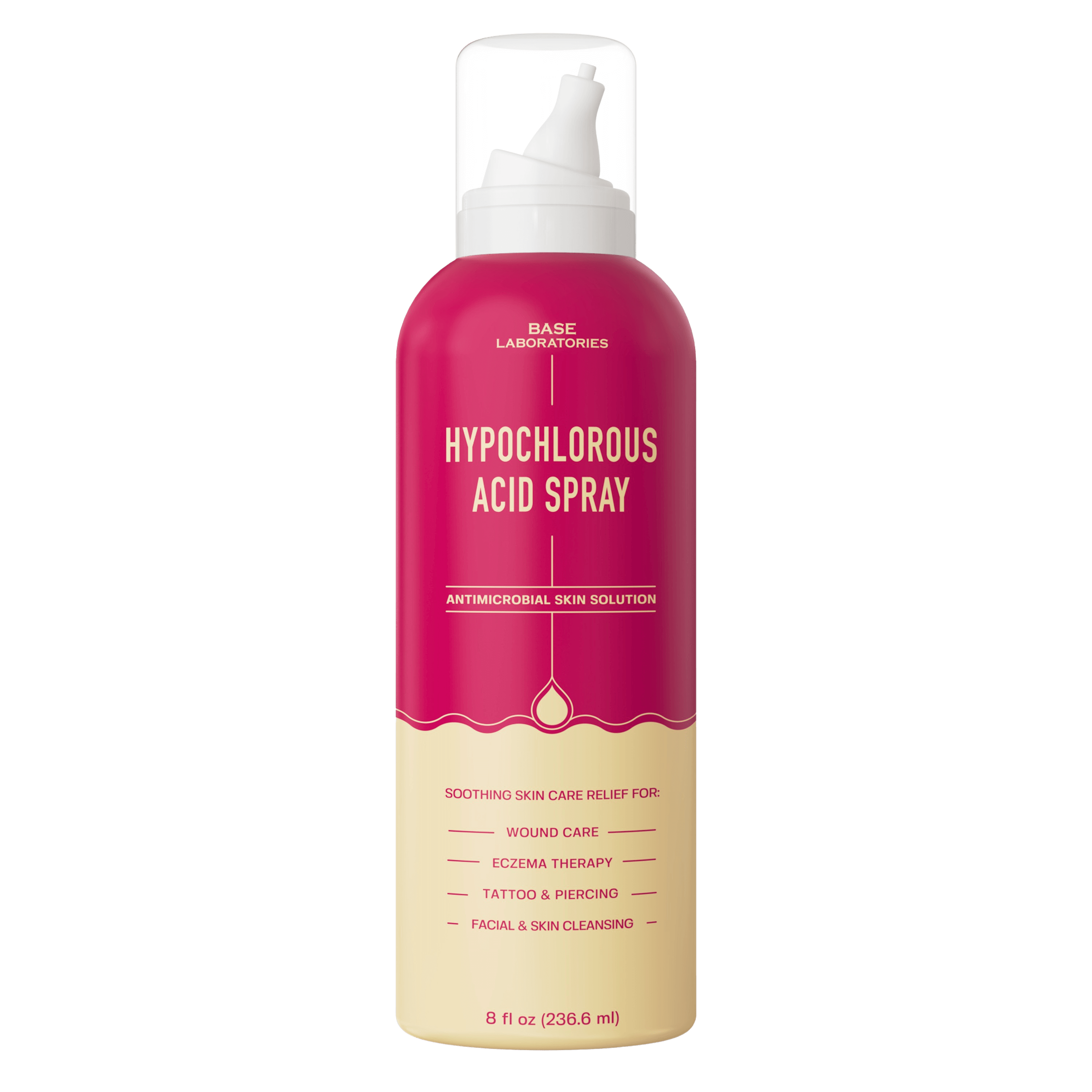 Hypochlorous Acid Spray for Skin & Face | Healing Topical Spray Topical Base Laboratories