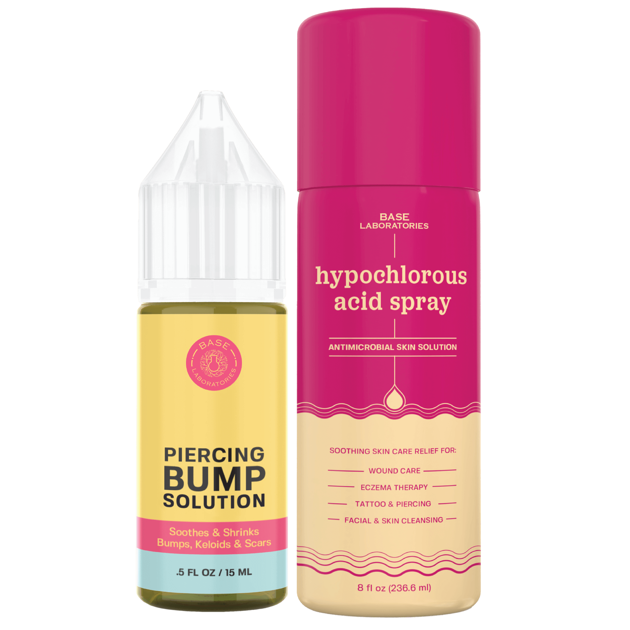 Hypochlorous Cleansing + Bump Relief Duo Topical Base Laboratories