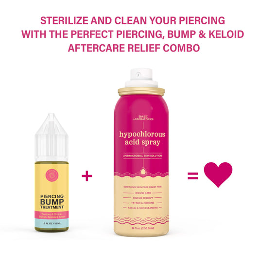 Hypochlorous Cleansing + Bump Relief Duo Topical Base Laboratories