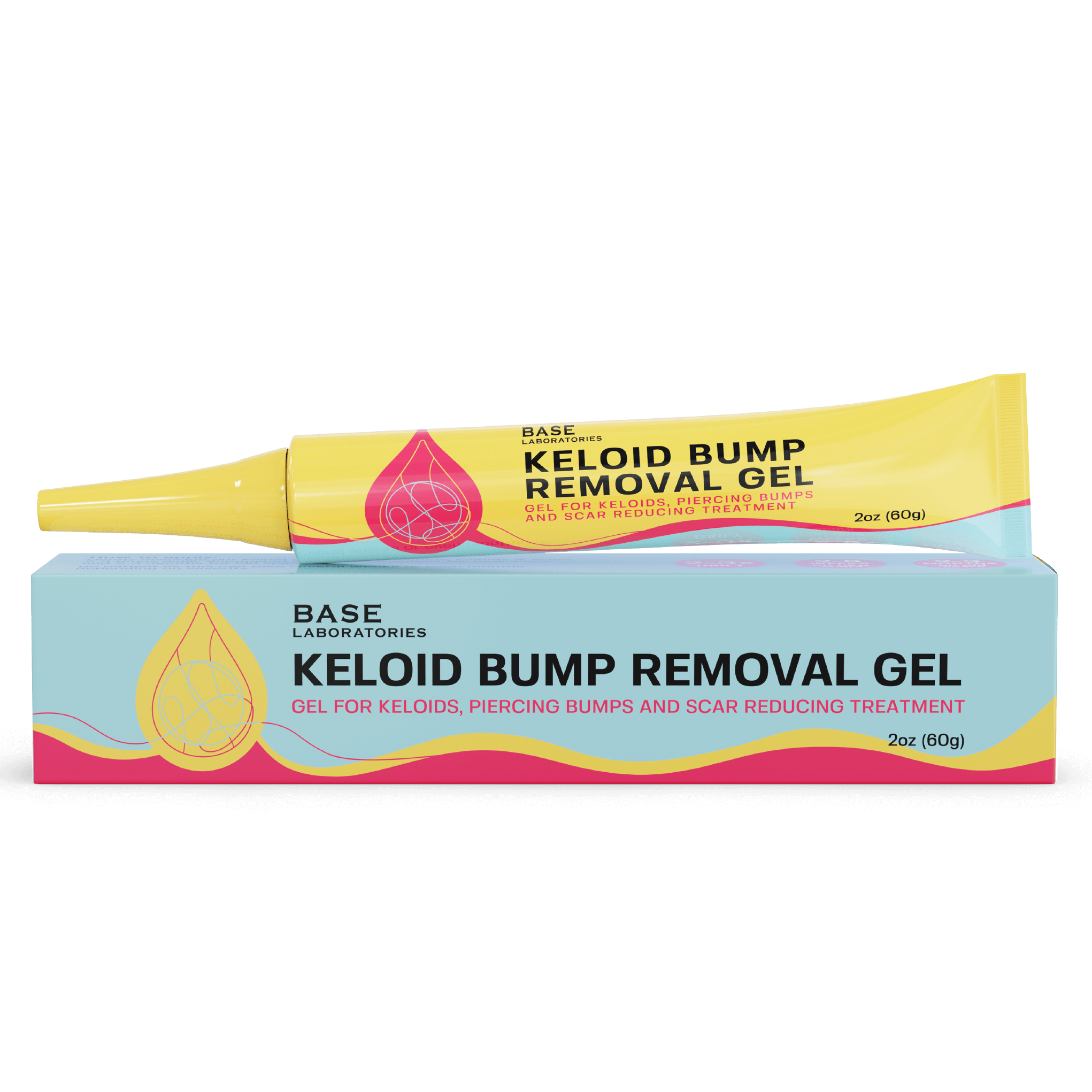 KELOID BUMP REMOVAL GEL - KELOID BUMP & SCAR REDUCING GEL Topical baselaboratories