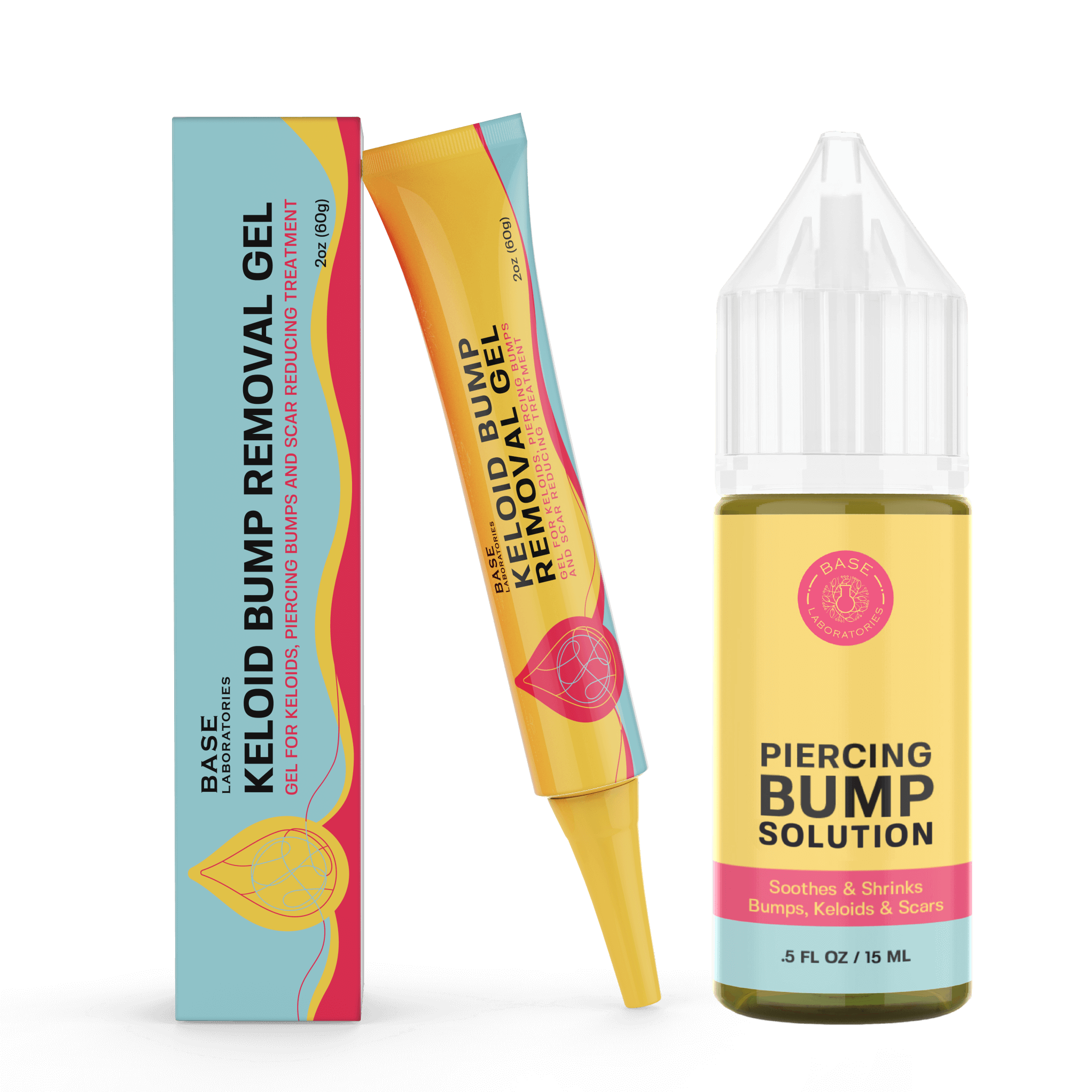 Keloid Bump Shrinking Duo Bundle Base Laboratories
