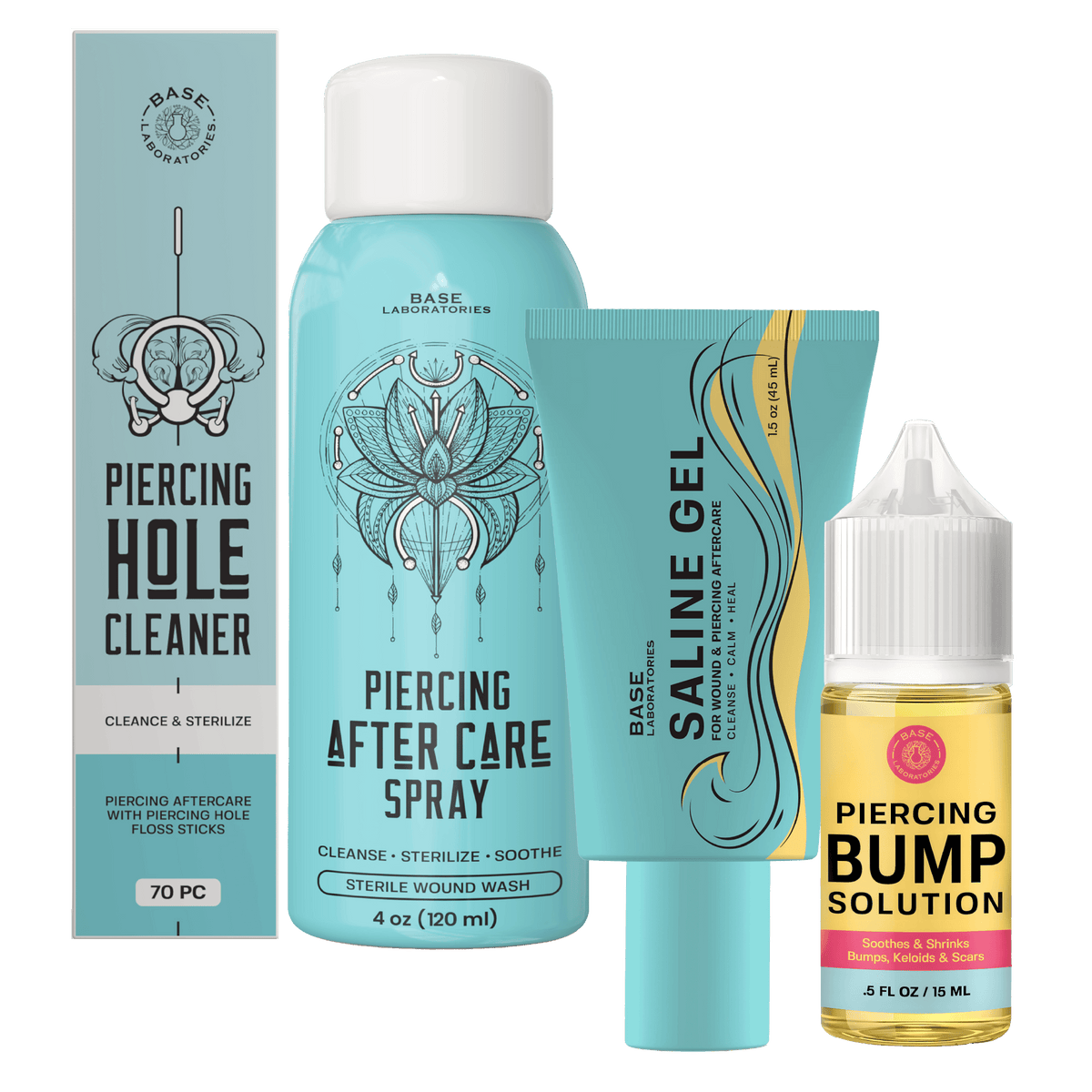 Nose Piercing Rescue Kit Bundle Base Laboratories
