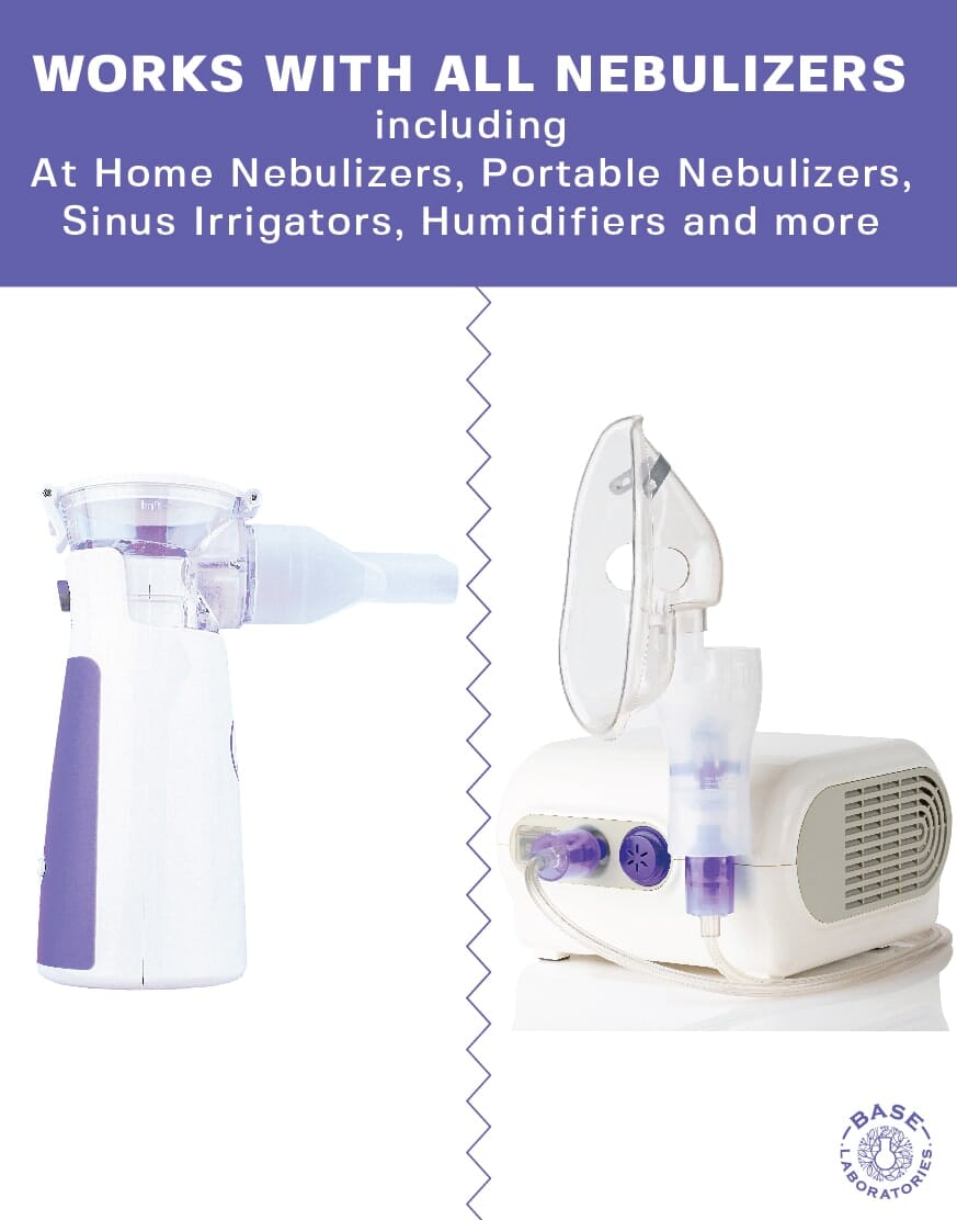 7 Saline Solution for Nebulizer Machine 50 Saline Vials for