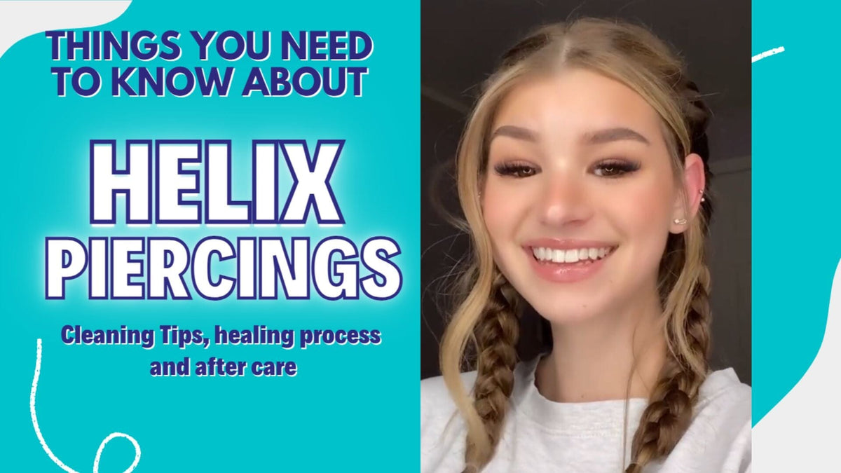 Helix Piercing A Complete Guide to Placement, Healing, and Aftercare