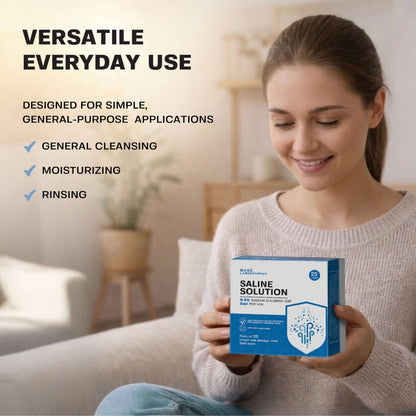 0.9% Saline Solution Vials — Compatible with Nebulizer Machines & Mesh Nebulizers Base Laboratories 