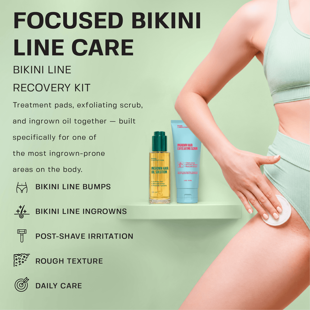 Bikini Line Recovery Kit Bundle Base Laboratories 