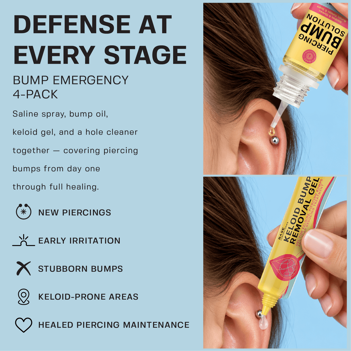 Bump Emergency 4-Pack Bundle Base Laboratories 