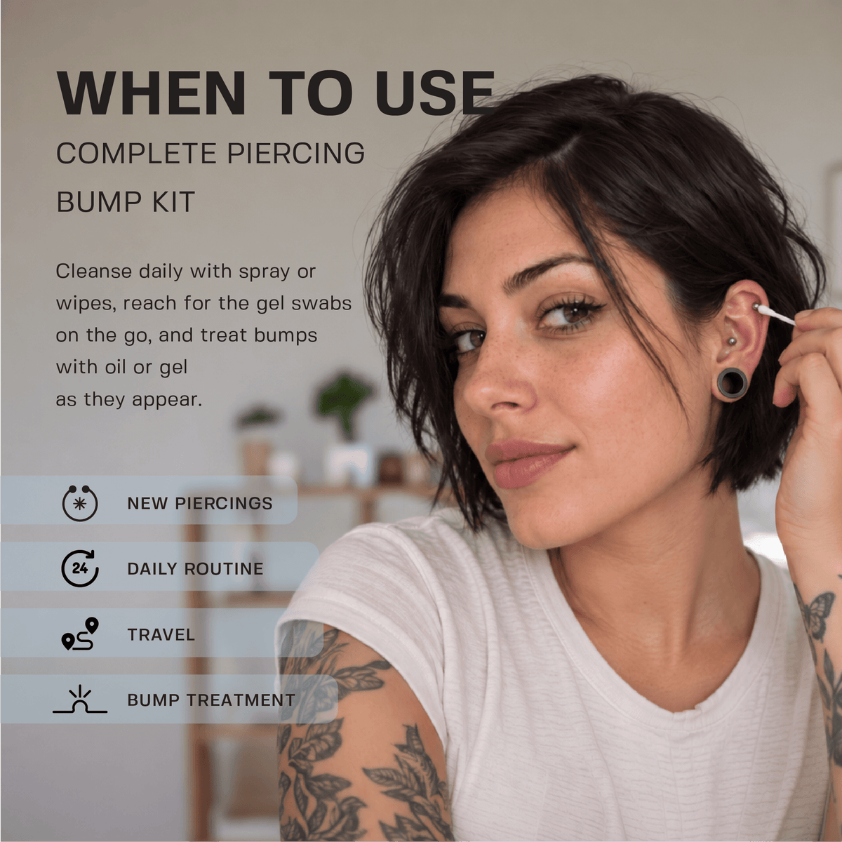 Complete Piercing Bump Kit Bundle Base Laboratories 