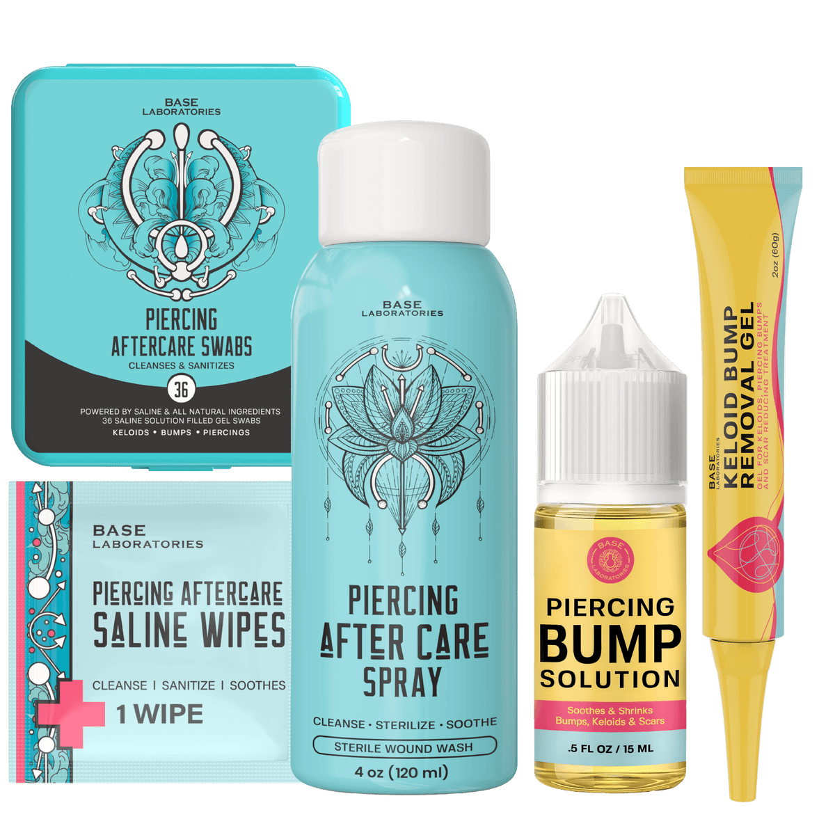 Complete Piercing Bump Kit Bundle Base Laboratories 