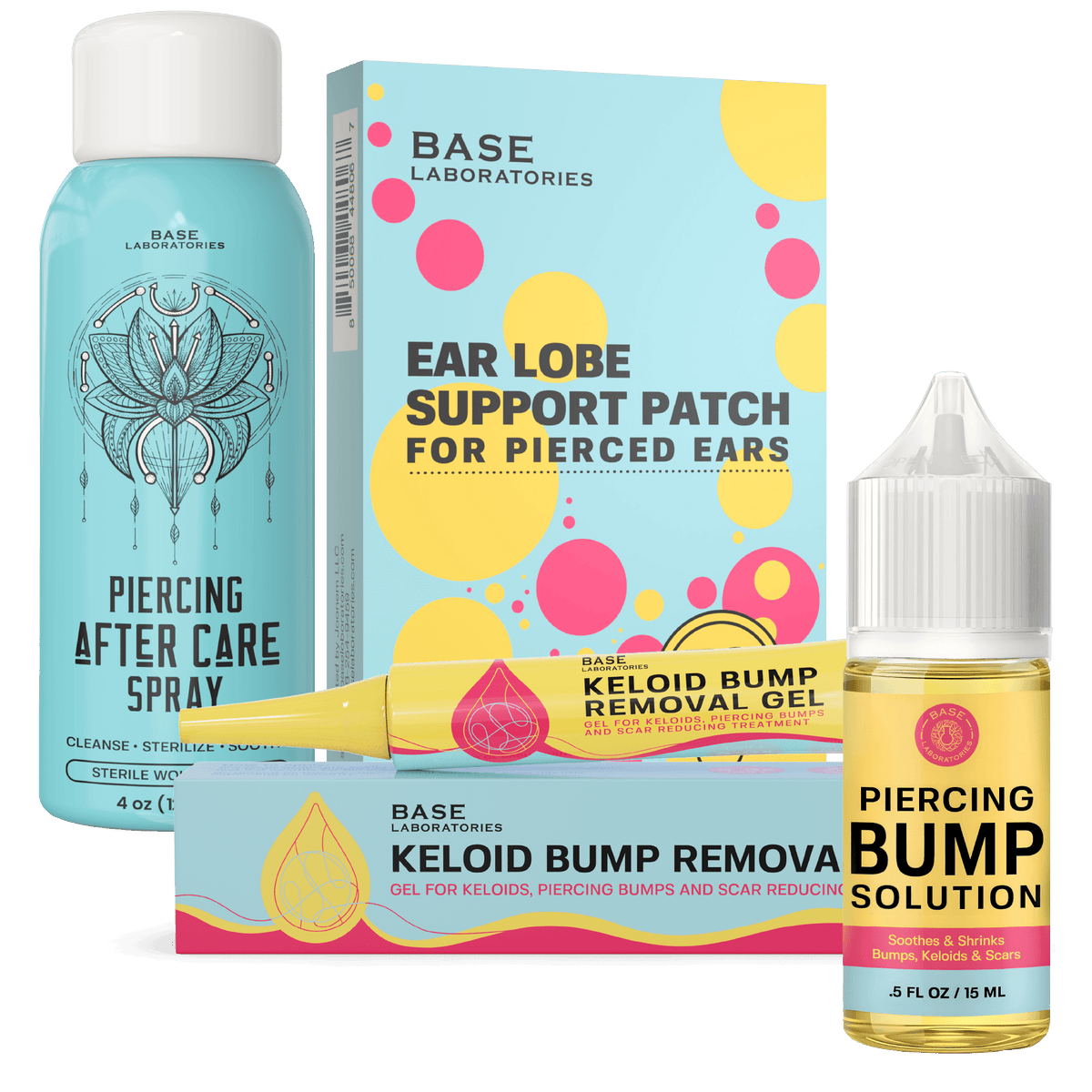 Ear Lobe Care Kit Bundle Base Laboratories