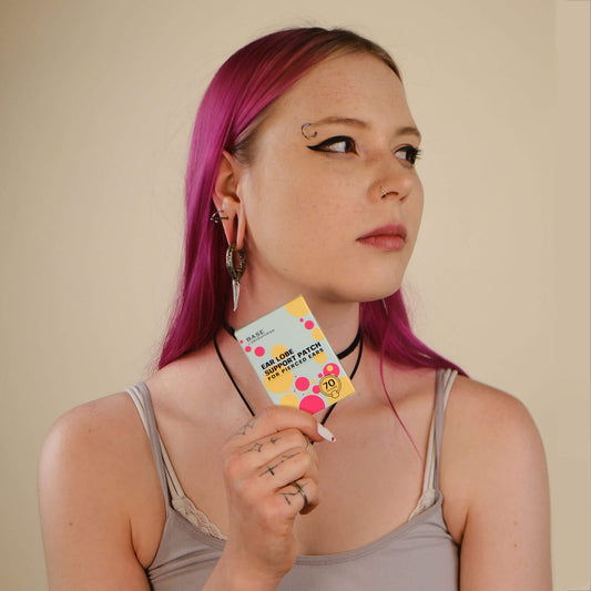 Ear Lobe Support Patch Piercing Base Laboratories