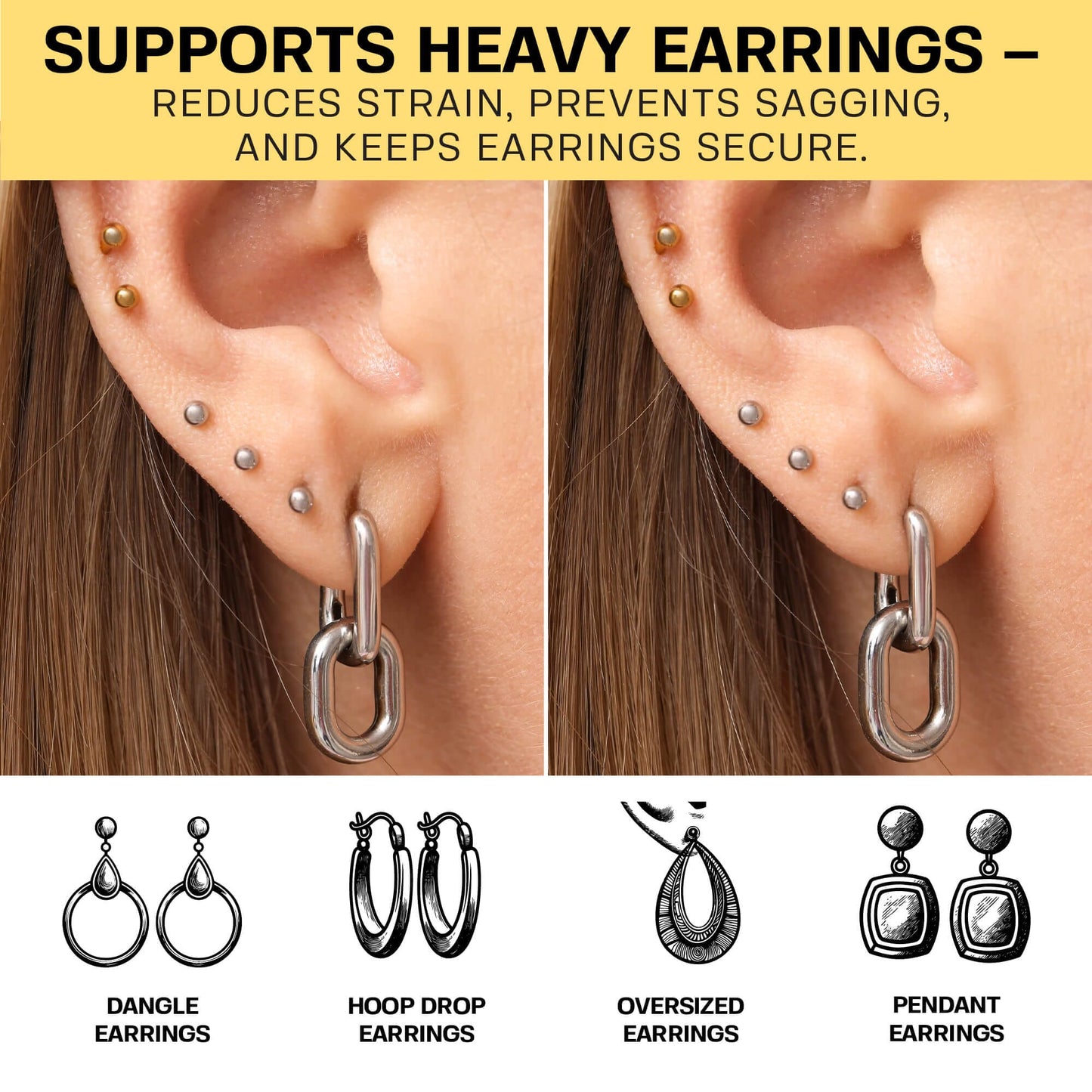 Ear Lobe Support Patch Wholesale Wholesale Bundle Base Laboratories 