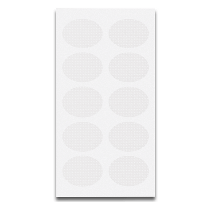 Ear Lobe Support Patches – Invisible Earring Lifters & Ear Hole Repair Stickers (70 Count) Piercing Base Laboratories 