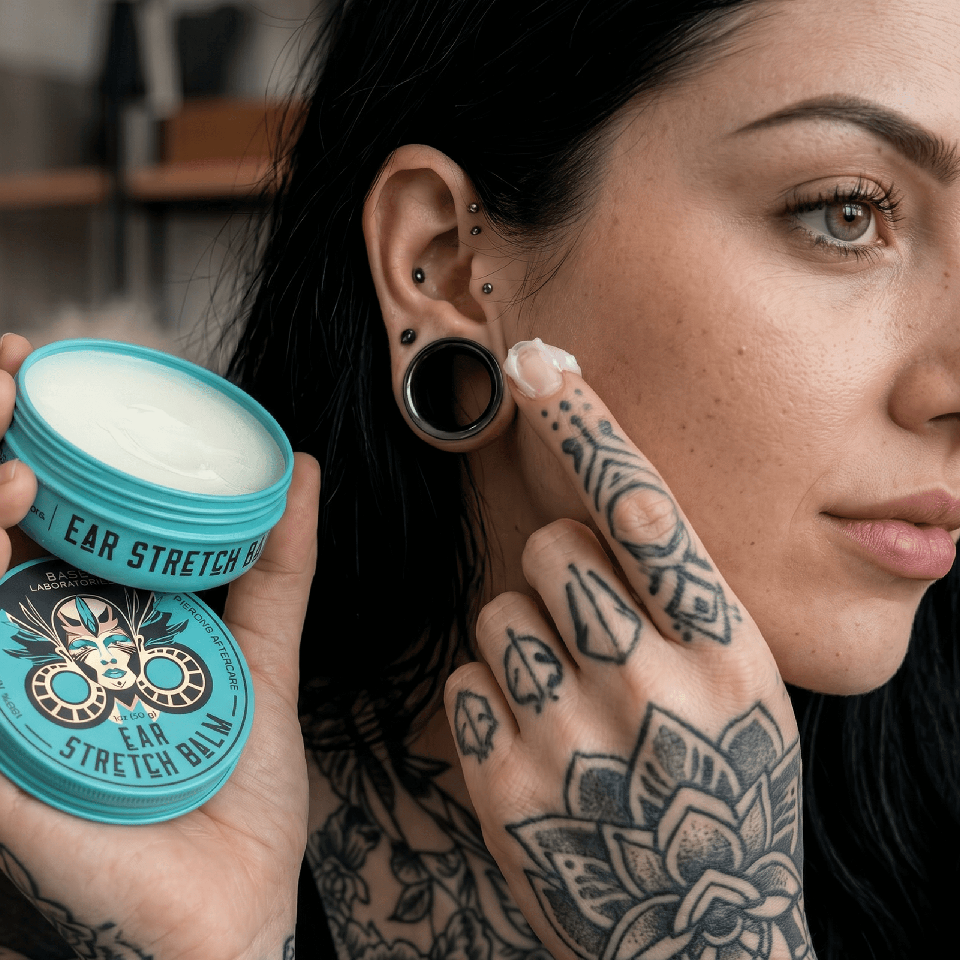 Ear Stretch Balm Piercing Base Laboratories 