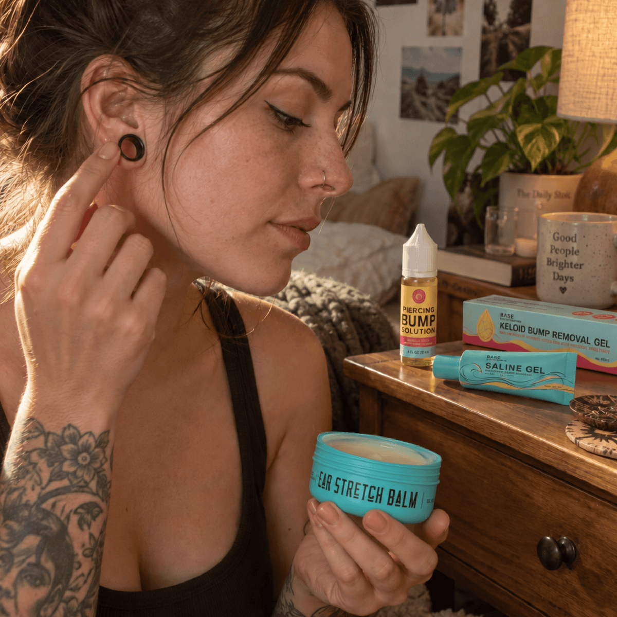 Ear Stretching Support Kit Bundle Base Laboratories 