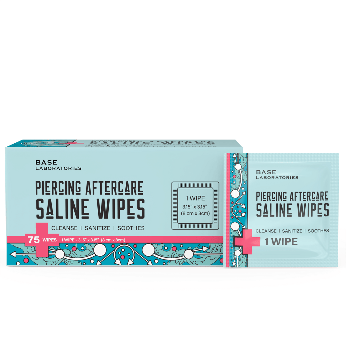 Fresh Piercing Aftercare Kit Bundle Base Laboratories