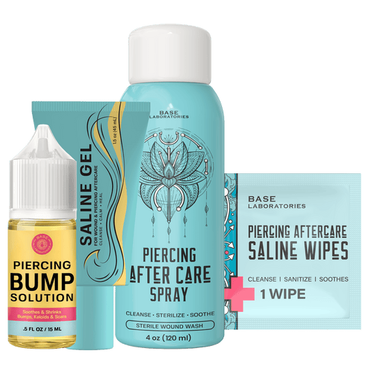 Fresh Piercing Healing Kit Bundle Base Laboratories 