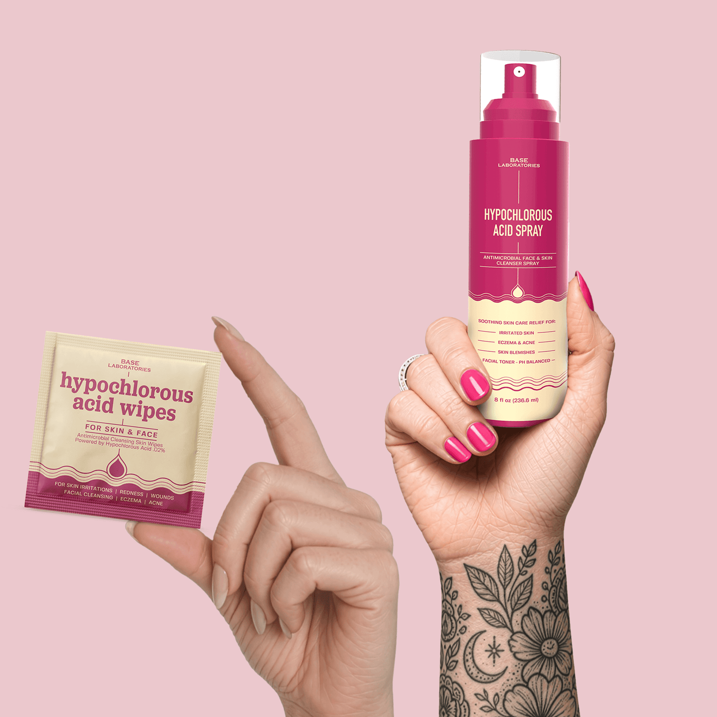 HOCL Skin Recovery Duo Bundle Base Laboratories 