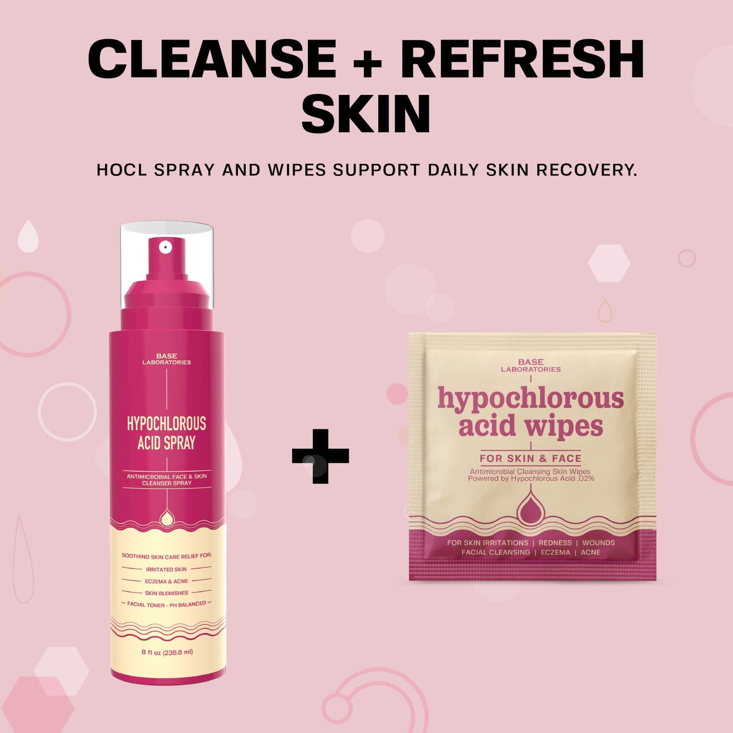 HOCL Skin Recovery Duo Bundle Base Laboratories 