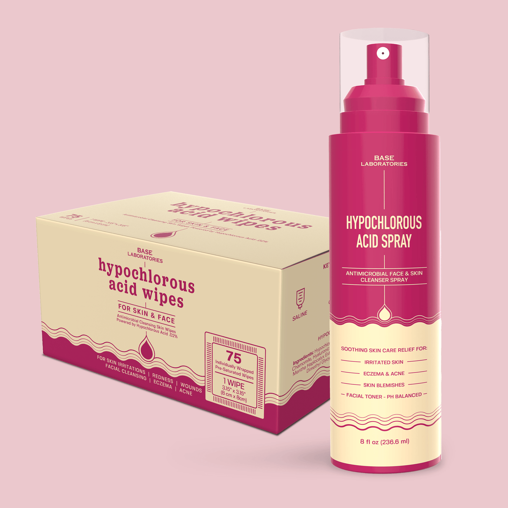 HOCL Skin Recovery Duo Bundle Base Laboratories 