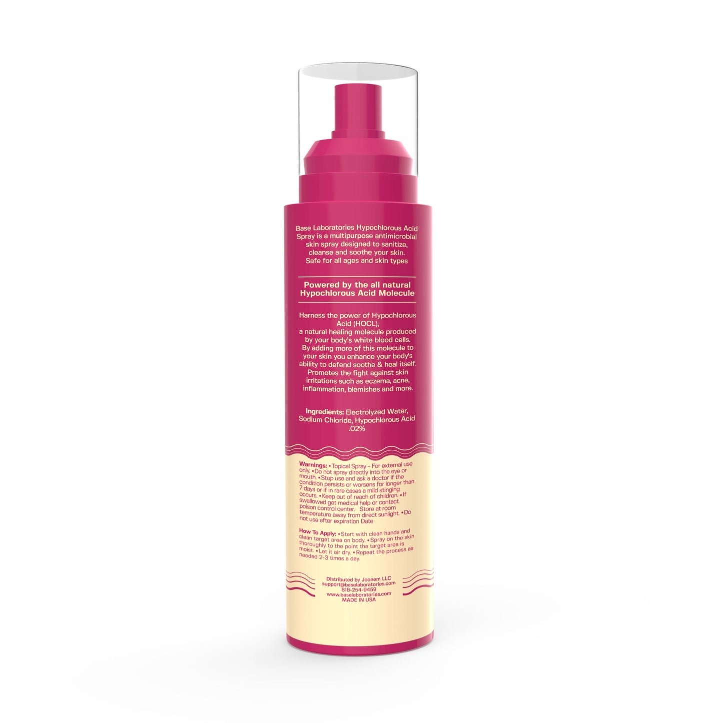 Hypochlorous Acid Spray (8oz) Wholesale Wholesale Bundle Base Laboratories 