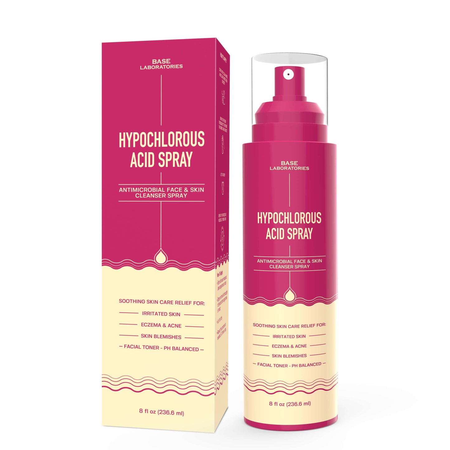 Hypochlorous Acid Spray (8oz) Wholesale Wholesale Bundle Base Laboratories 