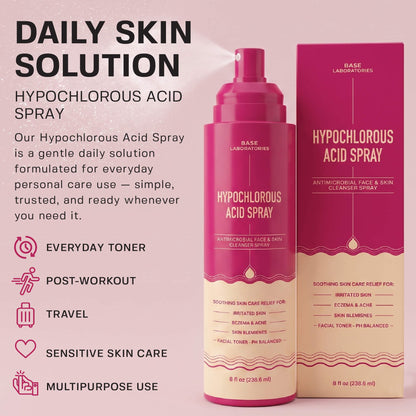 Hypochlorous Acid Spray Topical Base Laboratories 