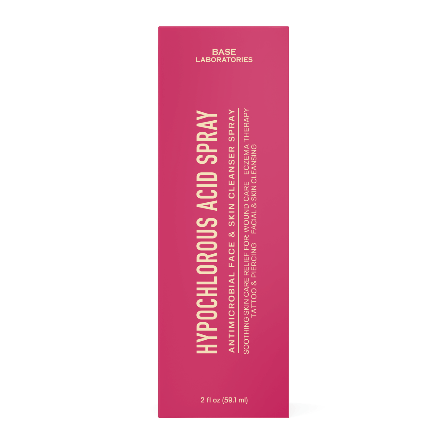 Hypochlorous Acid Spray – Travel Size Facial Toner & Skin Repair Cleanser (2oz) Topical Base Laboratories 