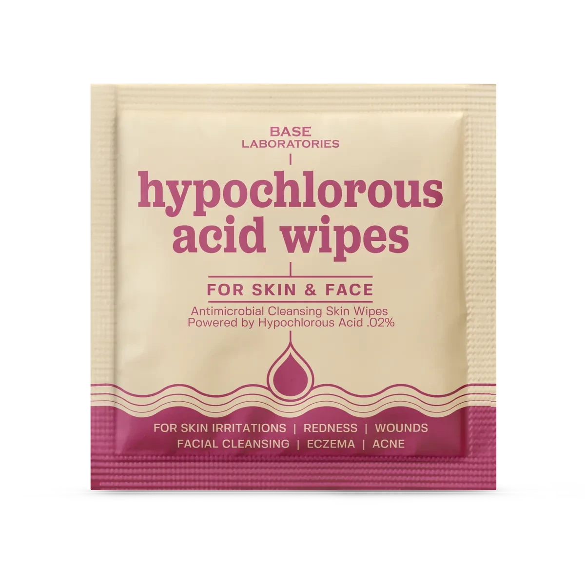 Hypochlorous Acid Wipes Topical Base Laboratories 