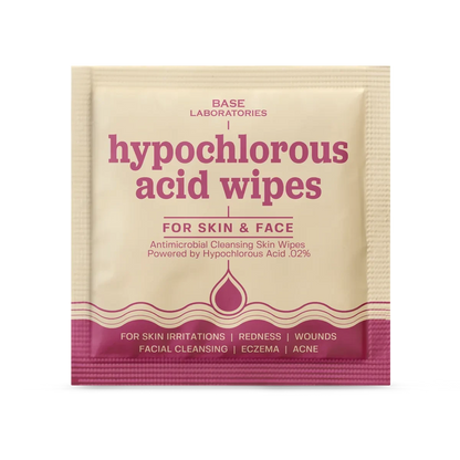 Hypochlorous Acid Wipes Topical Base Laboratories 