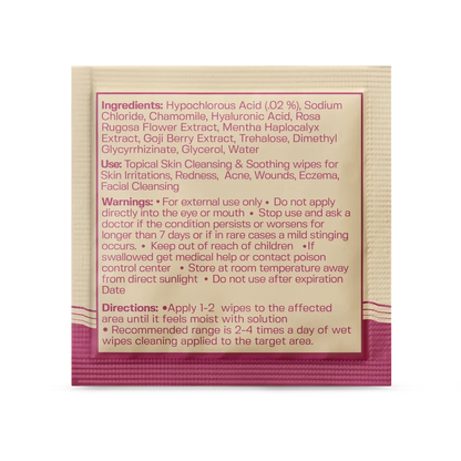 Hypochlorous Acid Wipes Topical Base Laboratories 