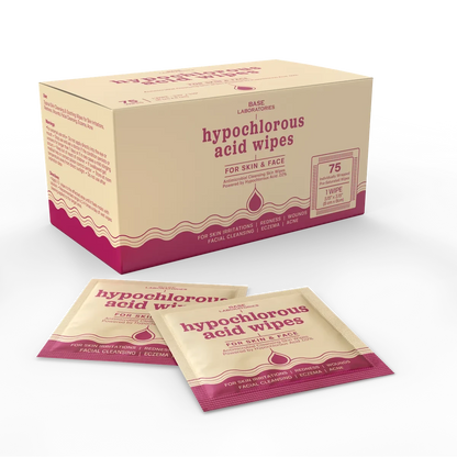Hypochlorous Acid Wipes Topical Base Laboratories 