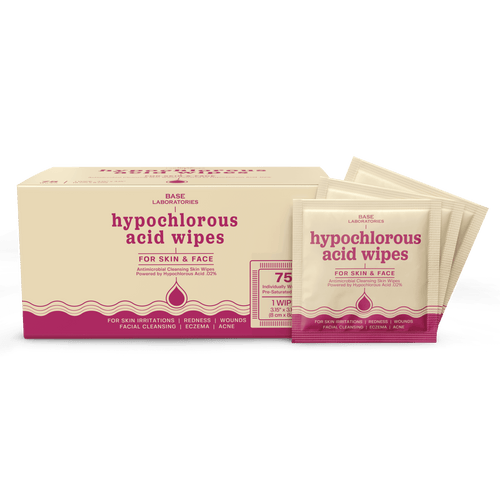 Hypochlorous Acid Wipes (75ct) — Wholesale