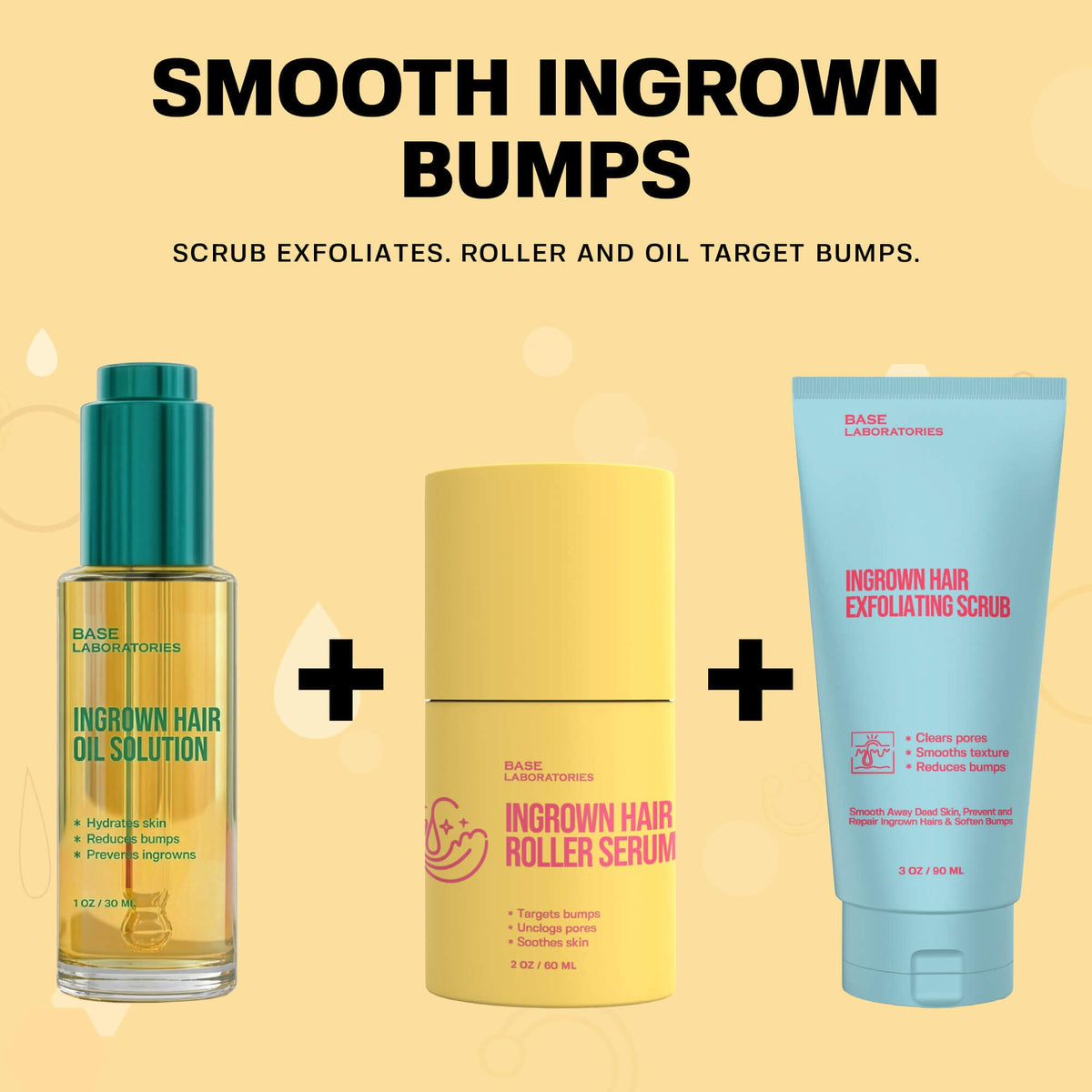 Ingrown Bump Elimination Trio Base Laboratories 