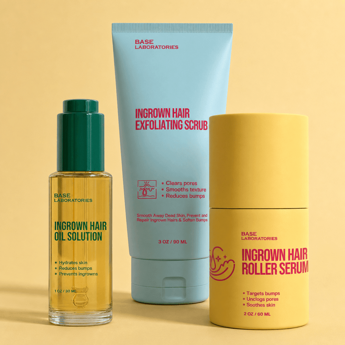 Ingrown Bump Elimination Trio Base Laboratories 