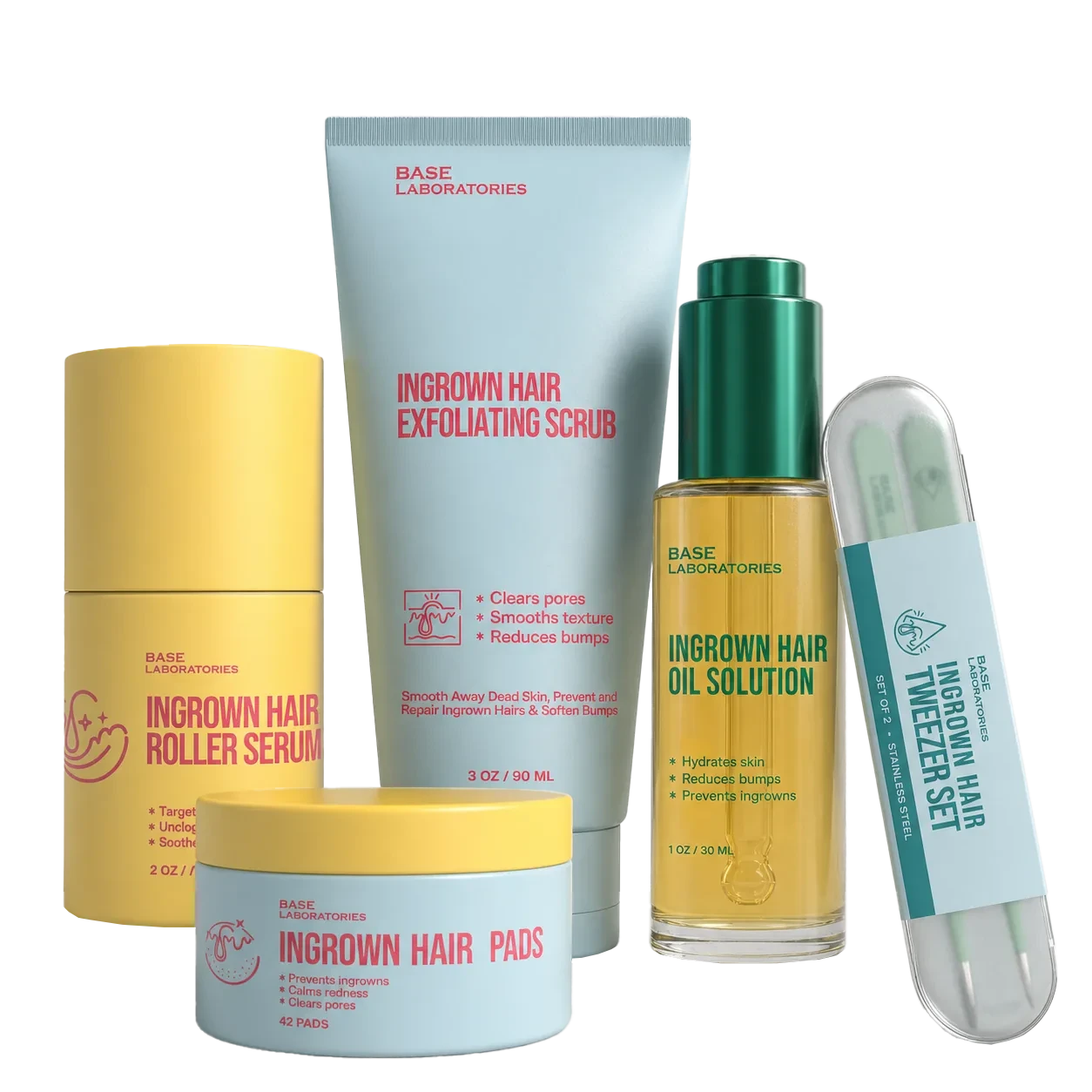 Ingrown Hair Complete Extraction Kit Base Laboratories 