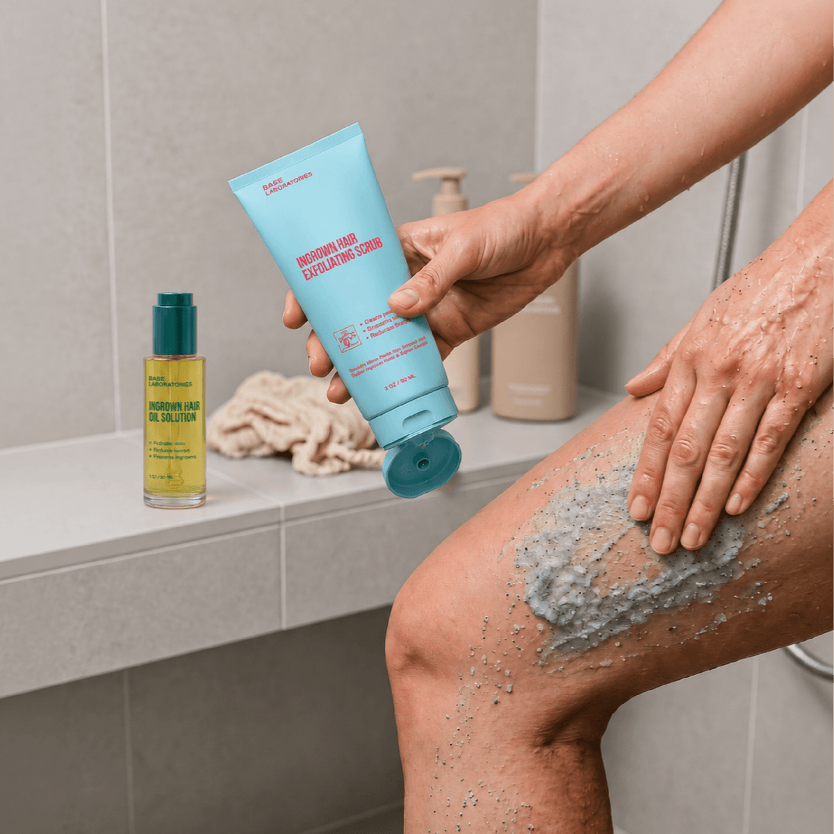 Ingrown Hair Reset Duo Bundle Base Laboratories 