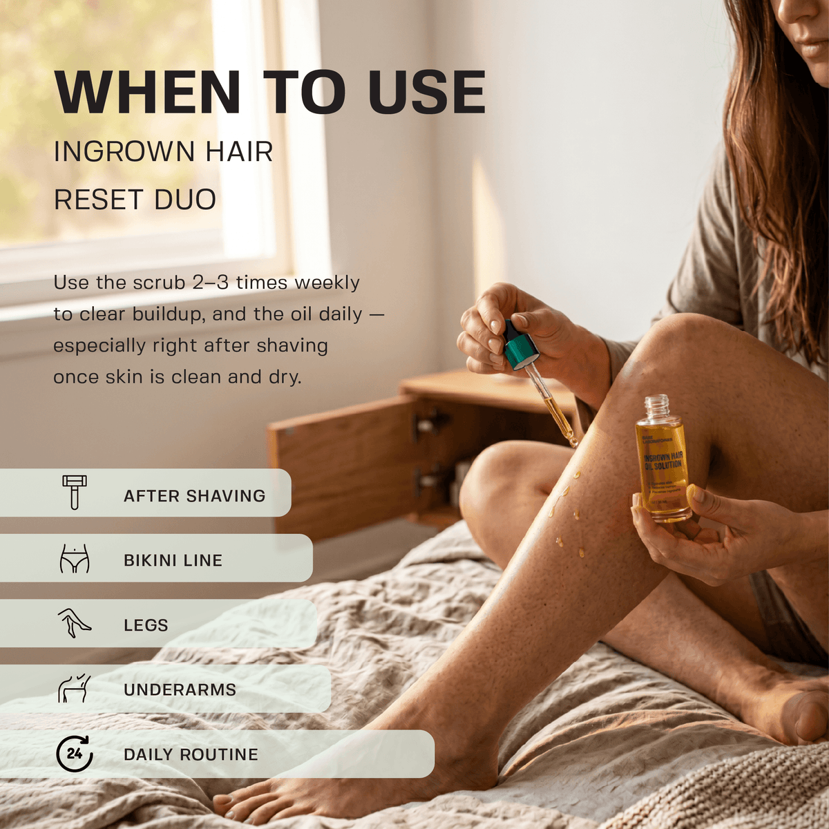 Ingrown Hair Reset Duo Bundle Base Laboratories 