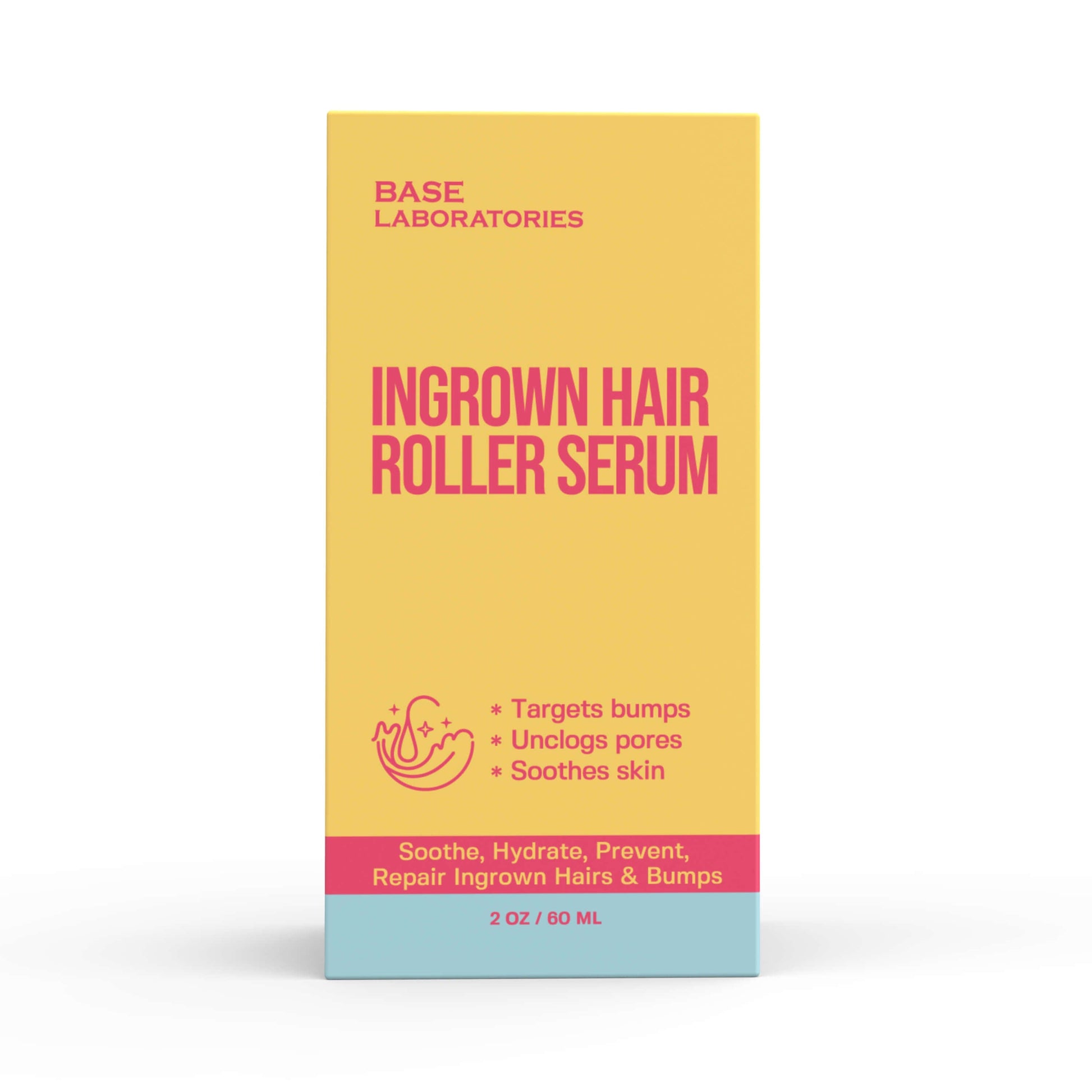 Ingrown Hair Roller Serum ingrown Base Laboratories 