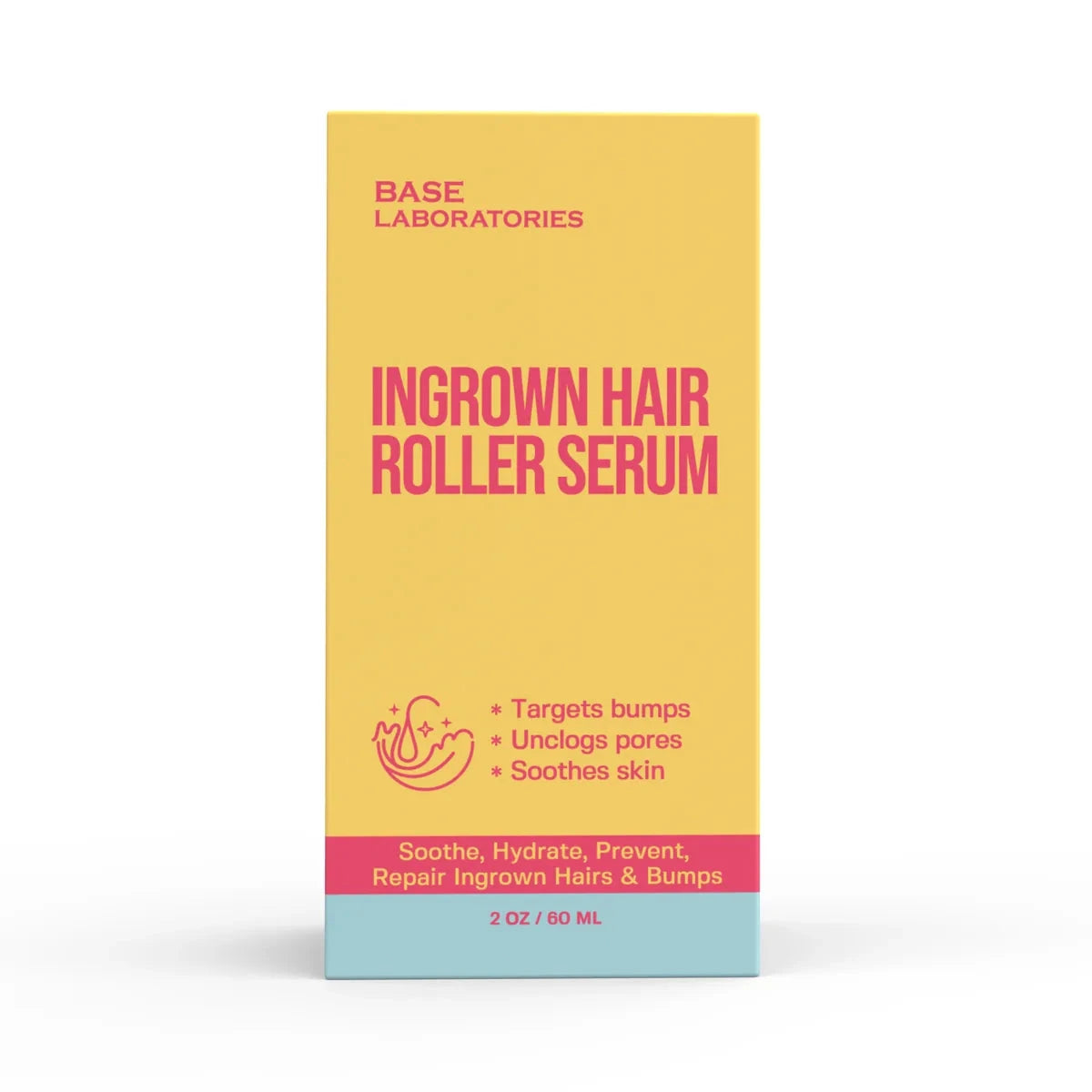 Ingrown Hair Roller Serum ingrown Base Laboratories 