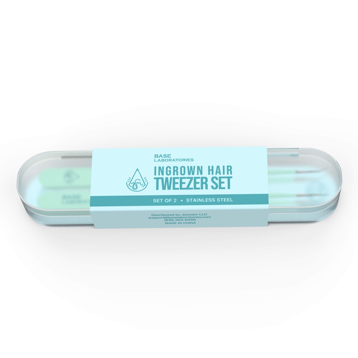Ingrown Hair Tweezers Set Base Laboratories 