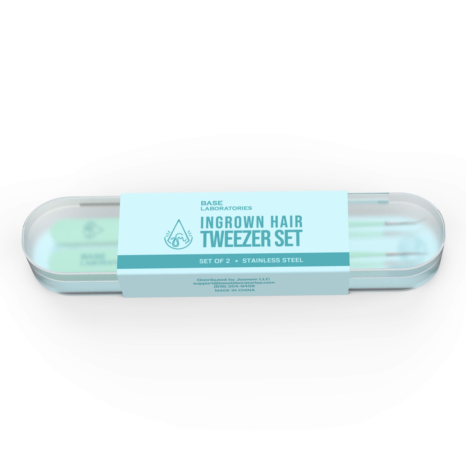 Ingrown Hair Tweezers Set Base Laboratories 