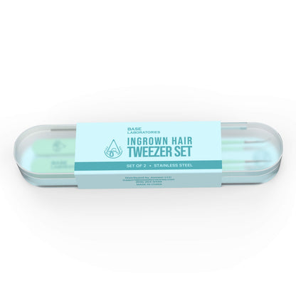 Ingrown Hair Tweezers Set Base Laboratories 