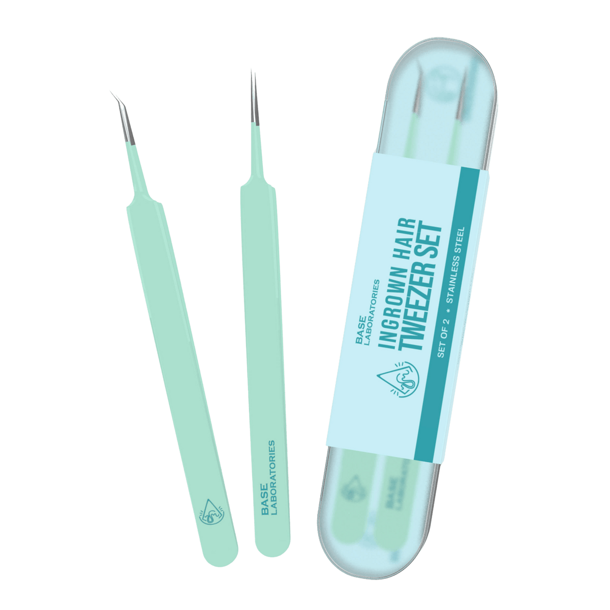 Ingrown Hair Tweezers | Precision Extraction Set | Surgical Steel