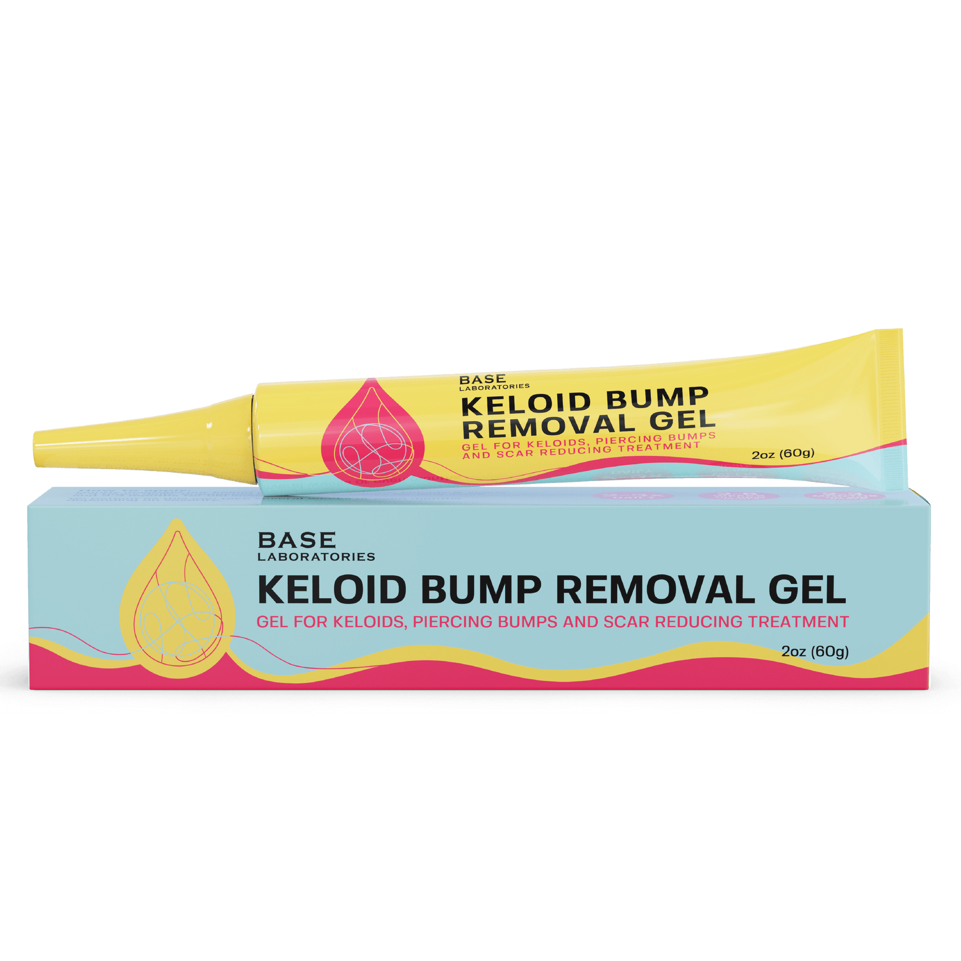 KELOID BUMP REMOVAL GEL - KELOID BUMP & SCAR REDUCING GEL Topical baselaboratories 