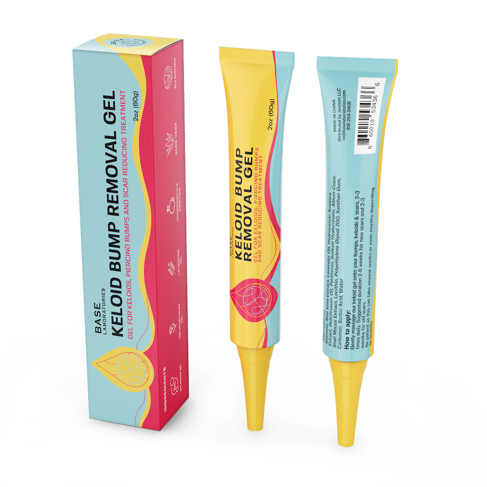 Keloid Bump & Scar Reducing Gel (2oz) Wholesale Wholesale Bundle Base Laboratories 