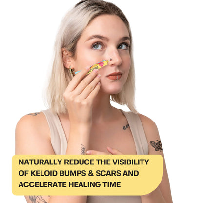 Got a keloid that won't go away? This duo targets it from both angles.