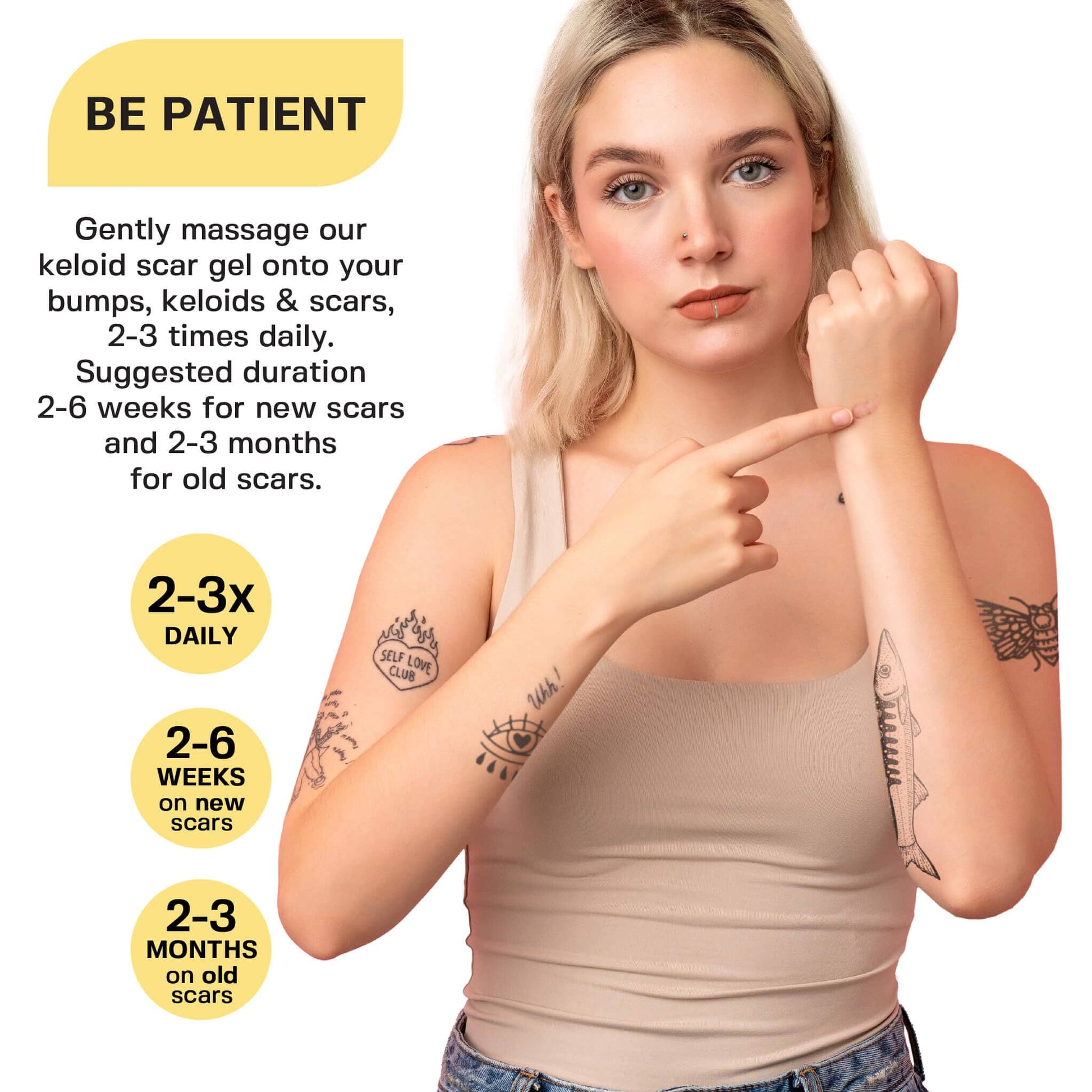 Got a keloid that won't go away? This duo targets it from both angles.